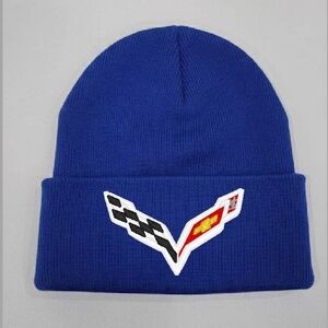 🔥 NEW 🔥 Corvette C7 Blue Beanie